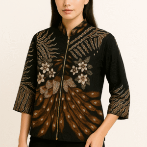 Baju Batik Kantor Wanita Premium